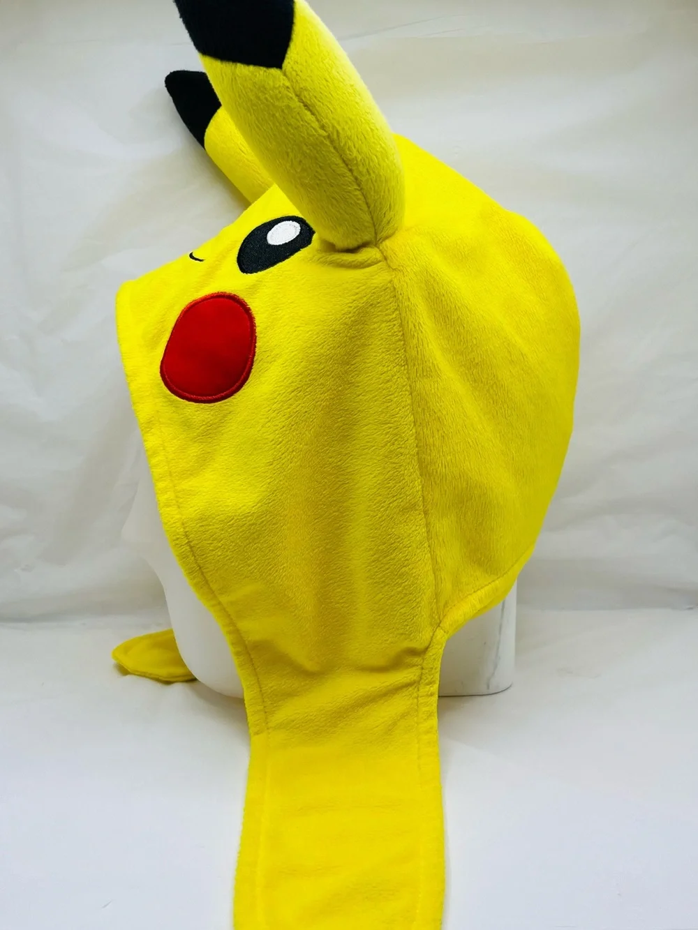 Pokemon Pikachu Yellow Black Red Plush Earflap Hat